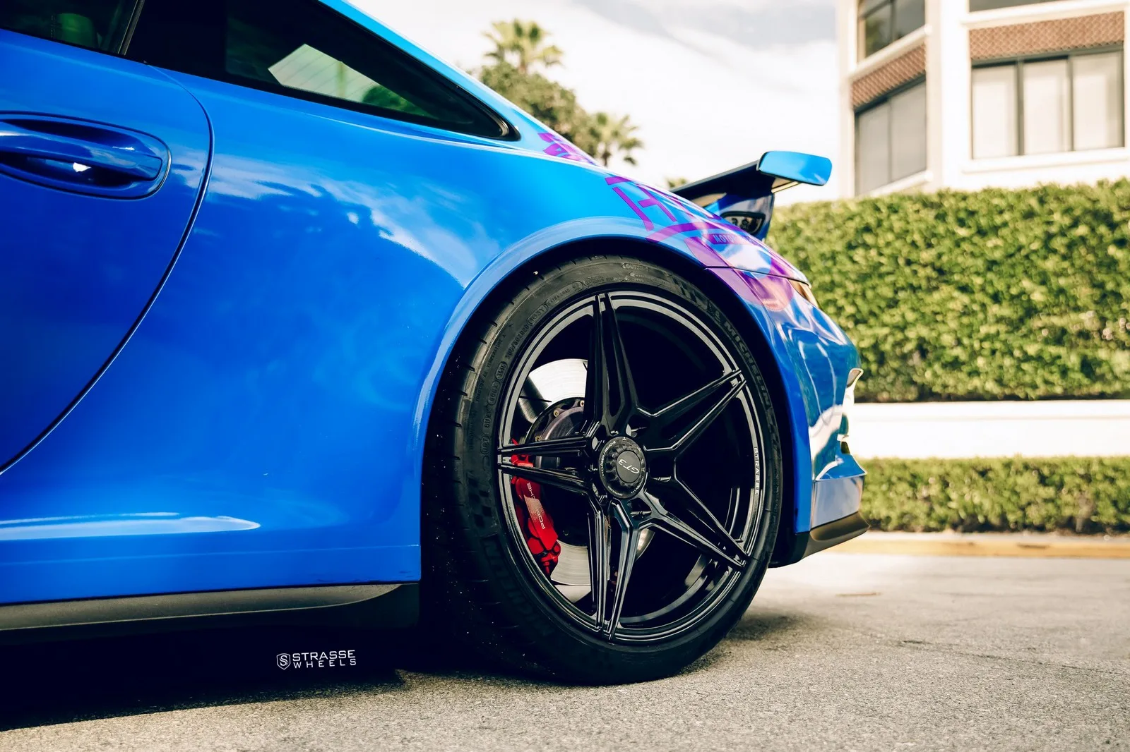 Strasse SV2 Deep Concave Monoblock on Porsche 911 991.1, photo 12