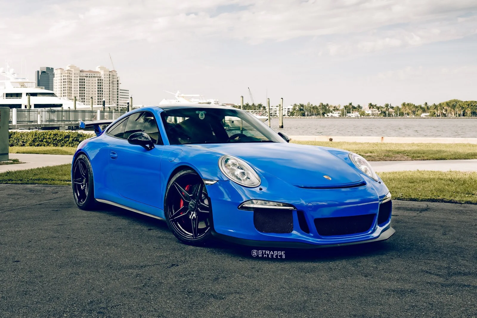Strasse SV2 Deep Concave Monoblock on Porsche 911 991.1, photo 2