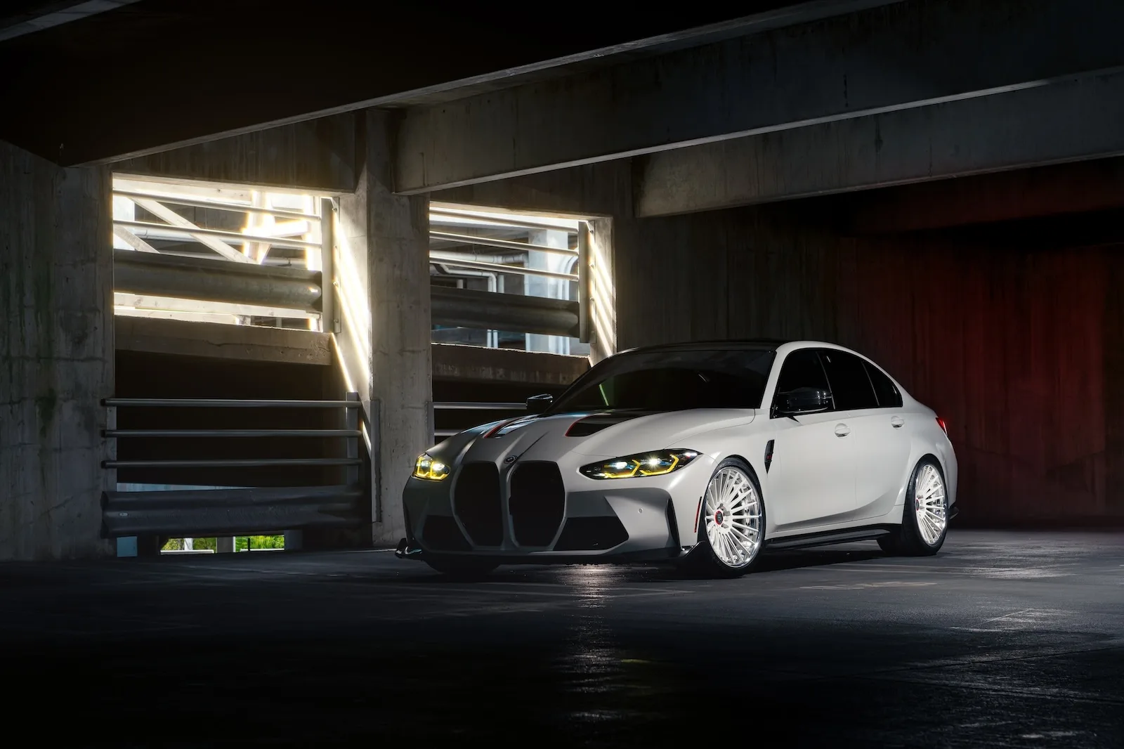 Strasse SV20 Deep Concave FS on BMW M3 G80.1, photo 5