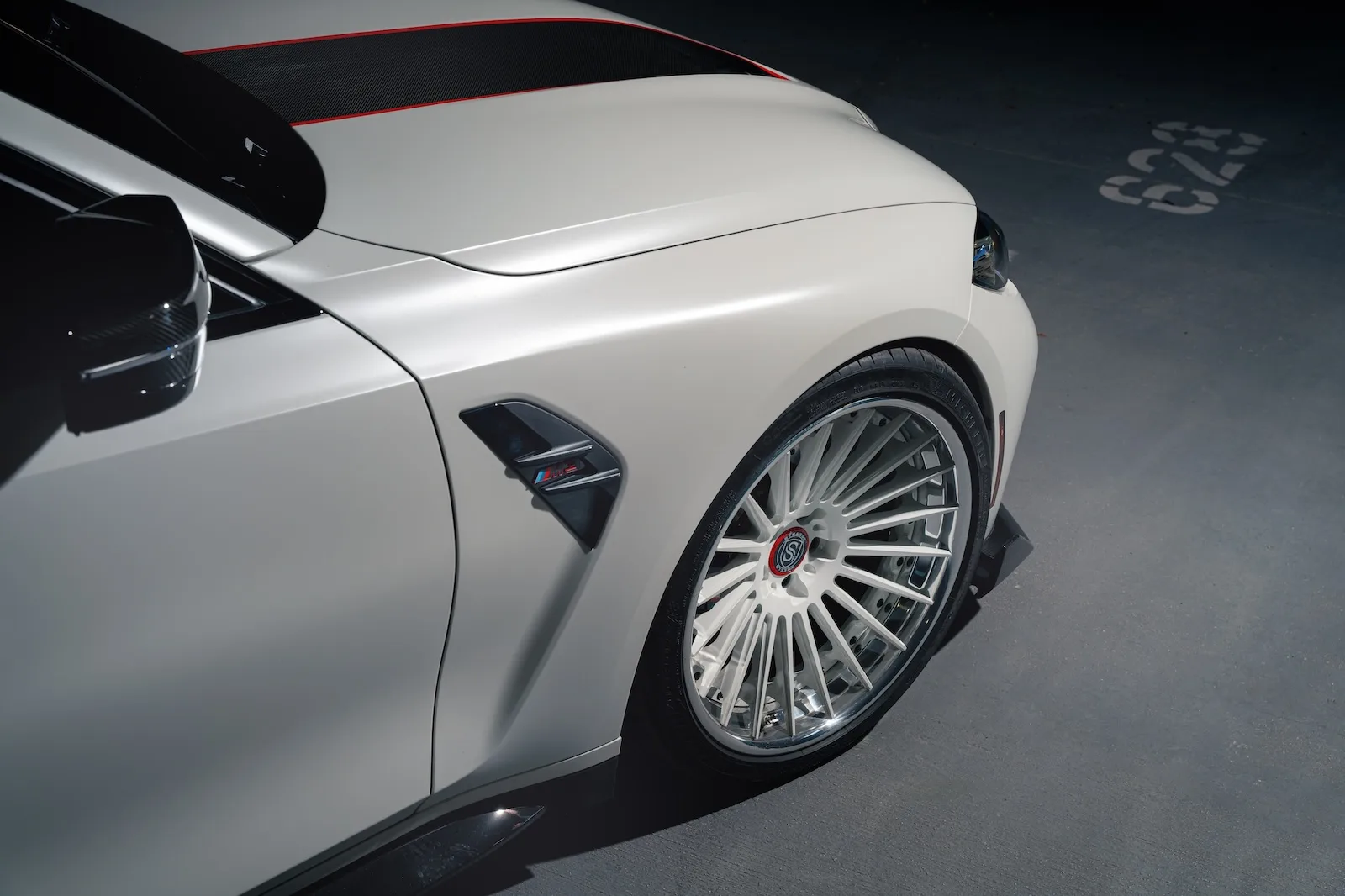 Strasse SV20 Deep Concave FS on BMW M3 G80.1, photo 9