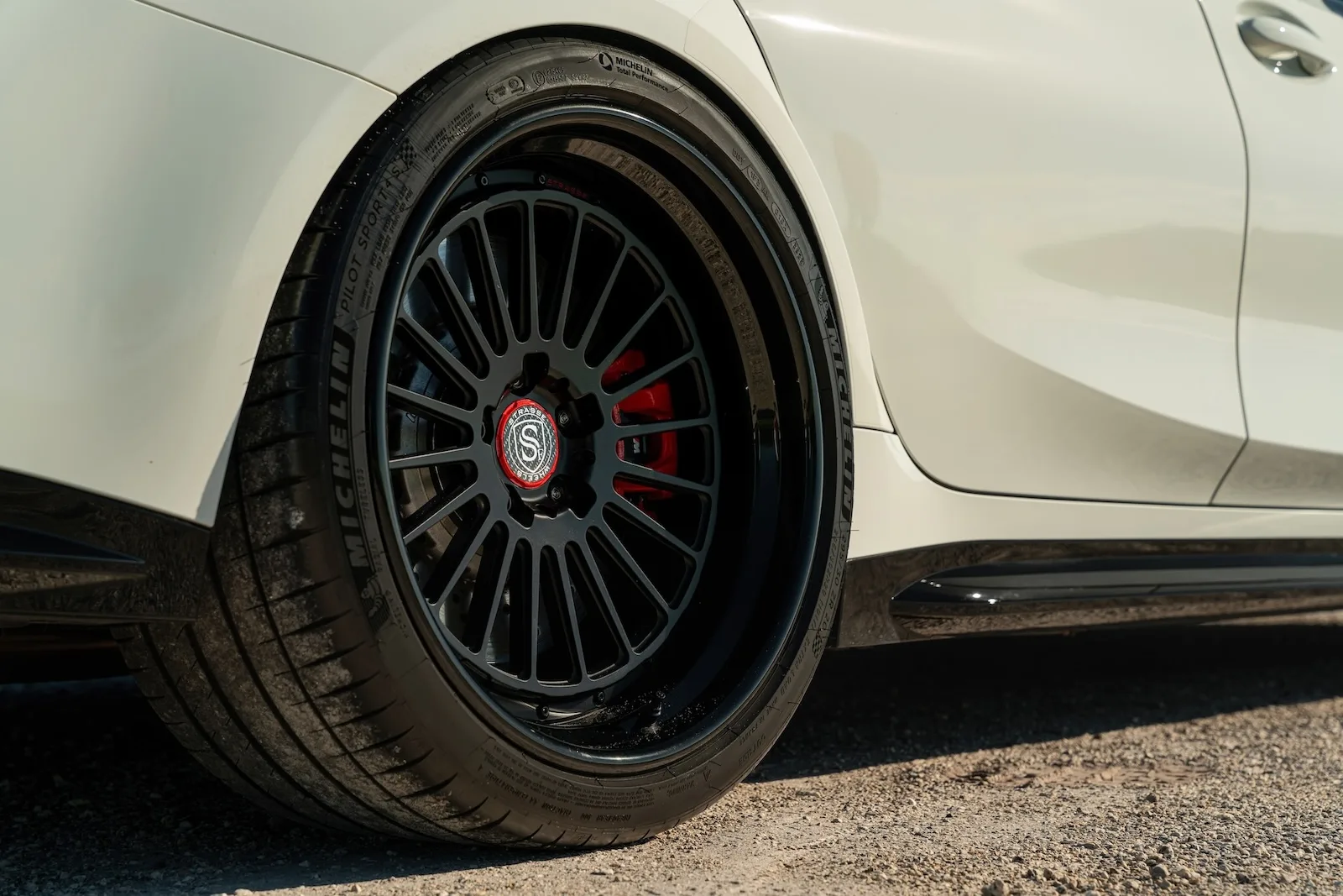Strasse SV20 Track Series on BMW M3 G80.1, photo 10