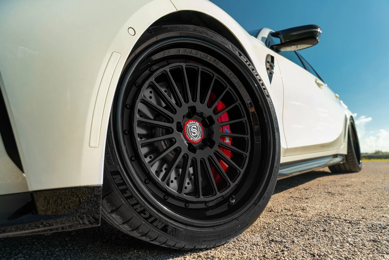 Strasse SV20 Track Series on BMW M3 G80.1, photo 7