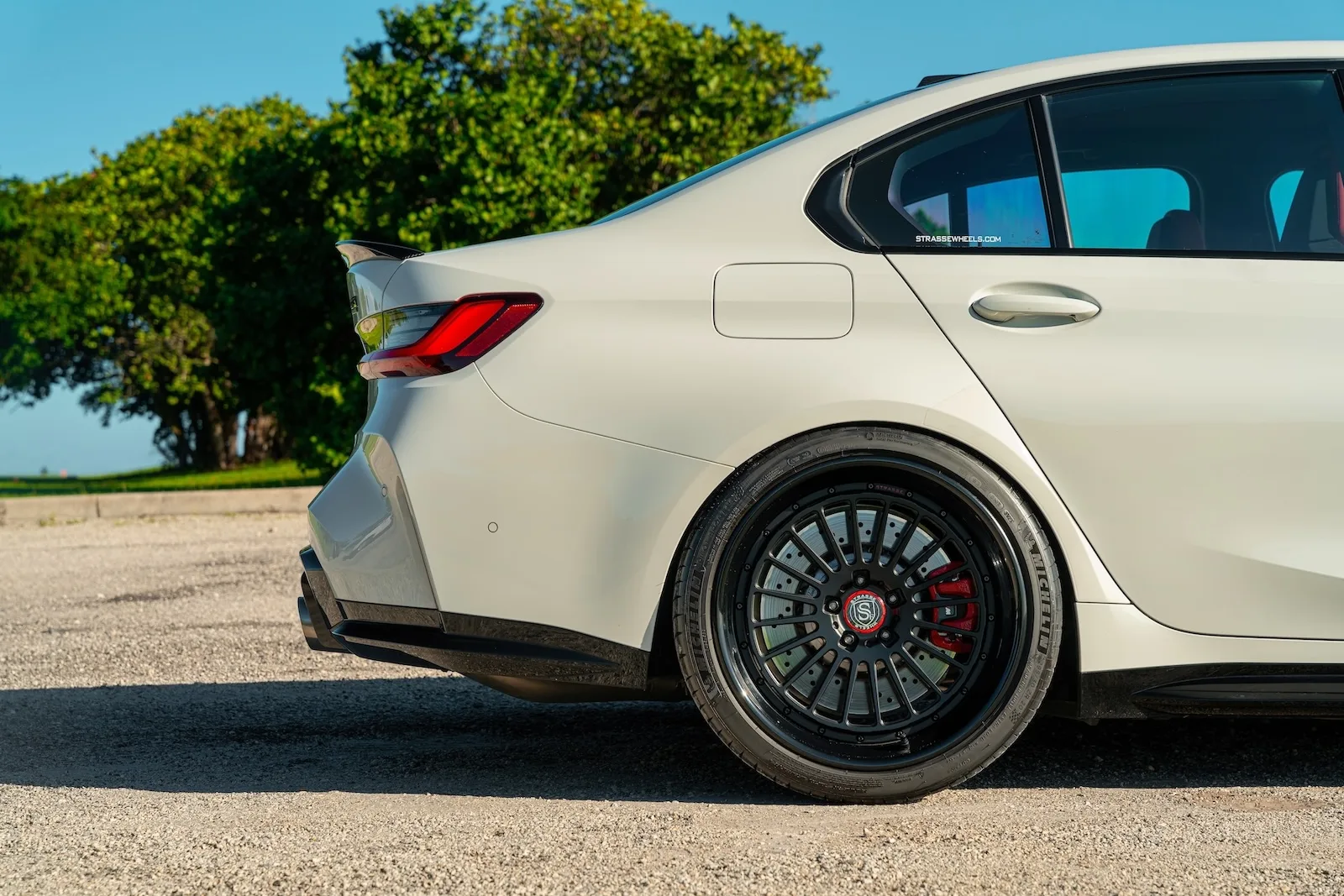 Strasse SV20 Track Series on BMW M3 G80.1, photo 9
