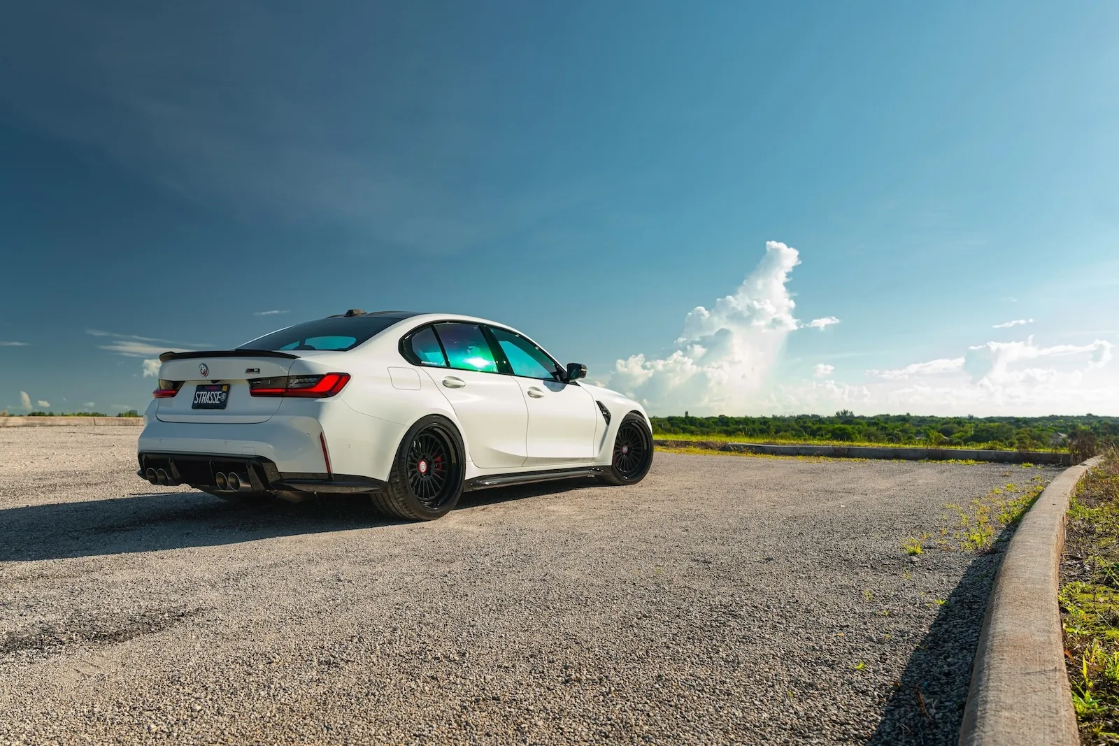 Strasse SV20 Track Series on BMW M3 G80.1, photo 8