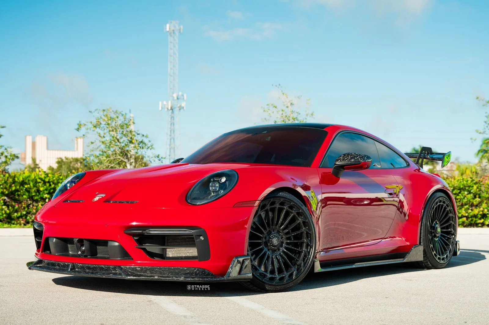 Strasse SV20FF Aero Duoblock on Porsche 911 992.1, photo 2