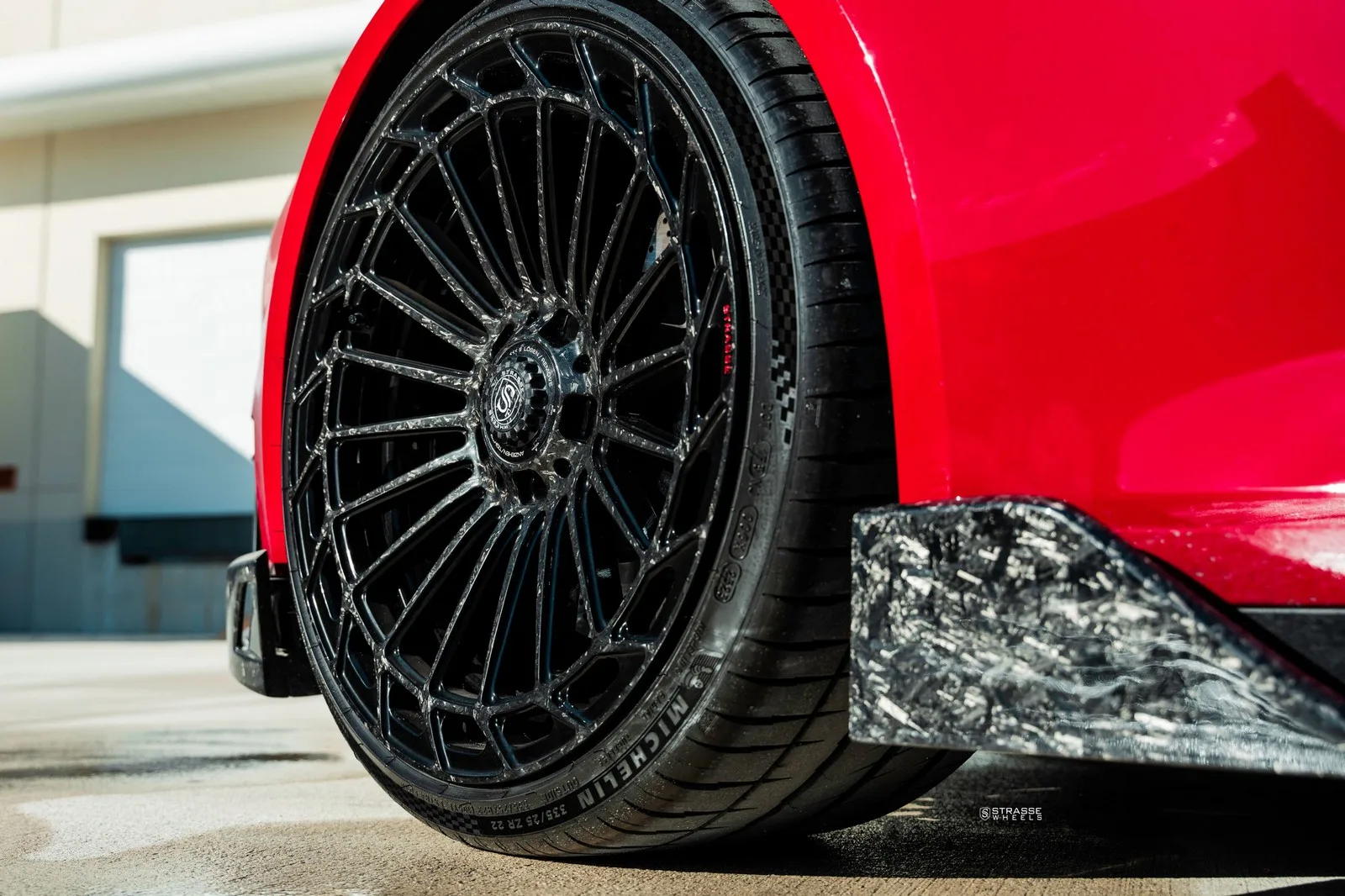 Strasse SV20FF Aero Duoblock on Porsche 911 992.1, photo 8