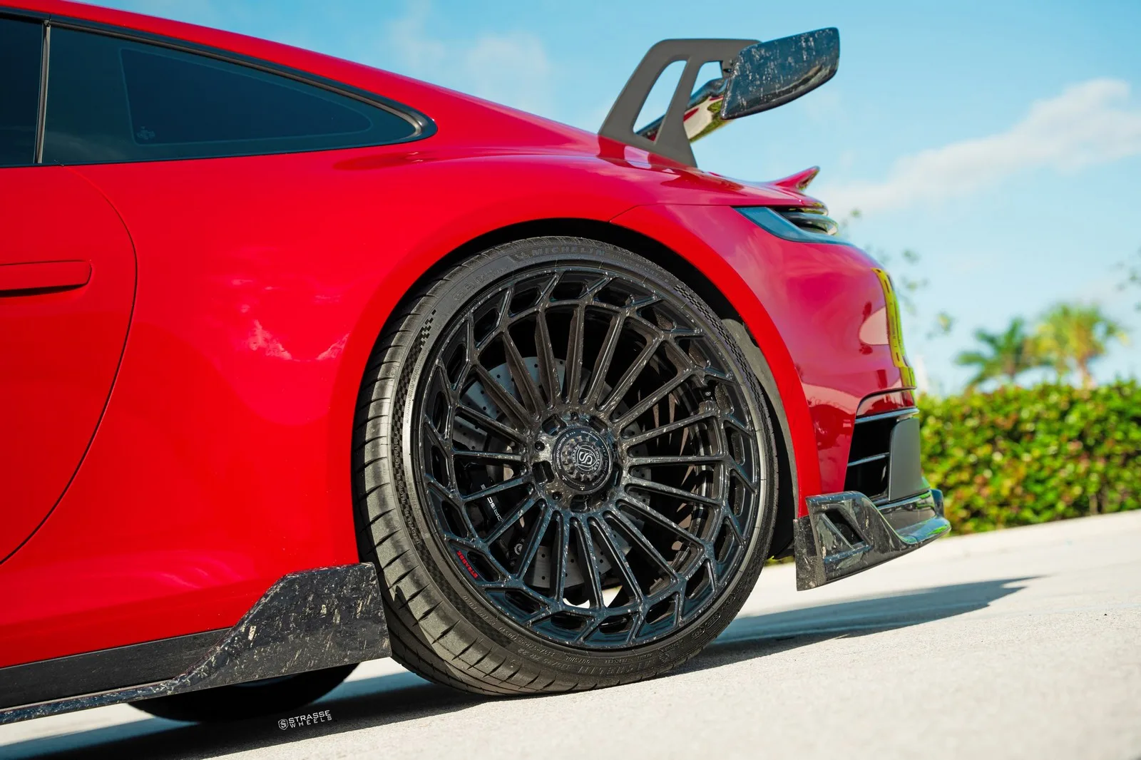 Strasse SV20FF Aero Duoblock on Porsche 911 992.1, photo 9