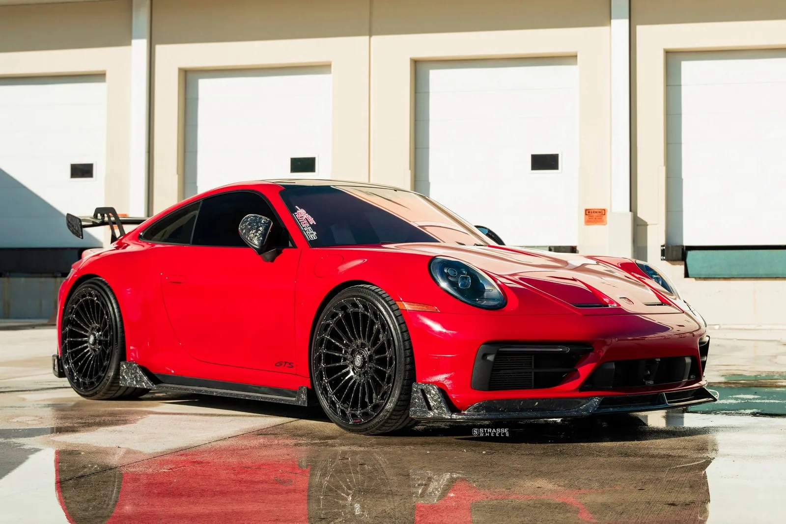 Strasse SV20FF Aero Duoblock on Porsche 911 992.1, photo 4