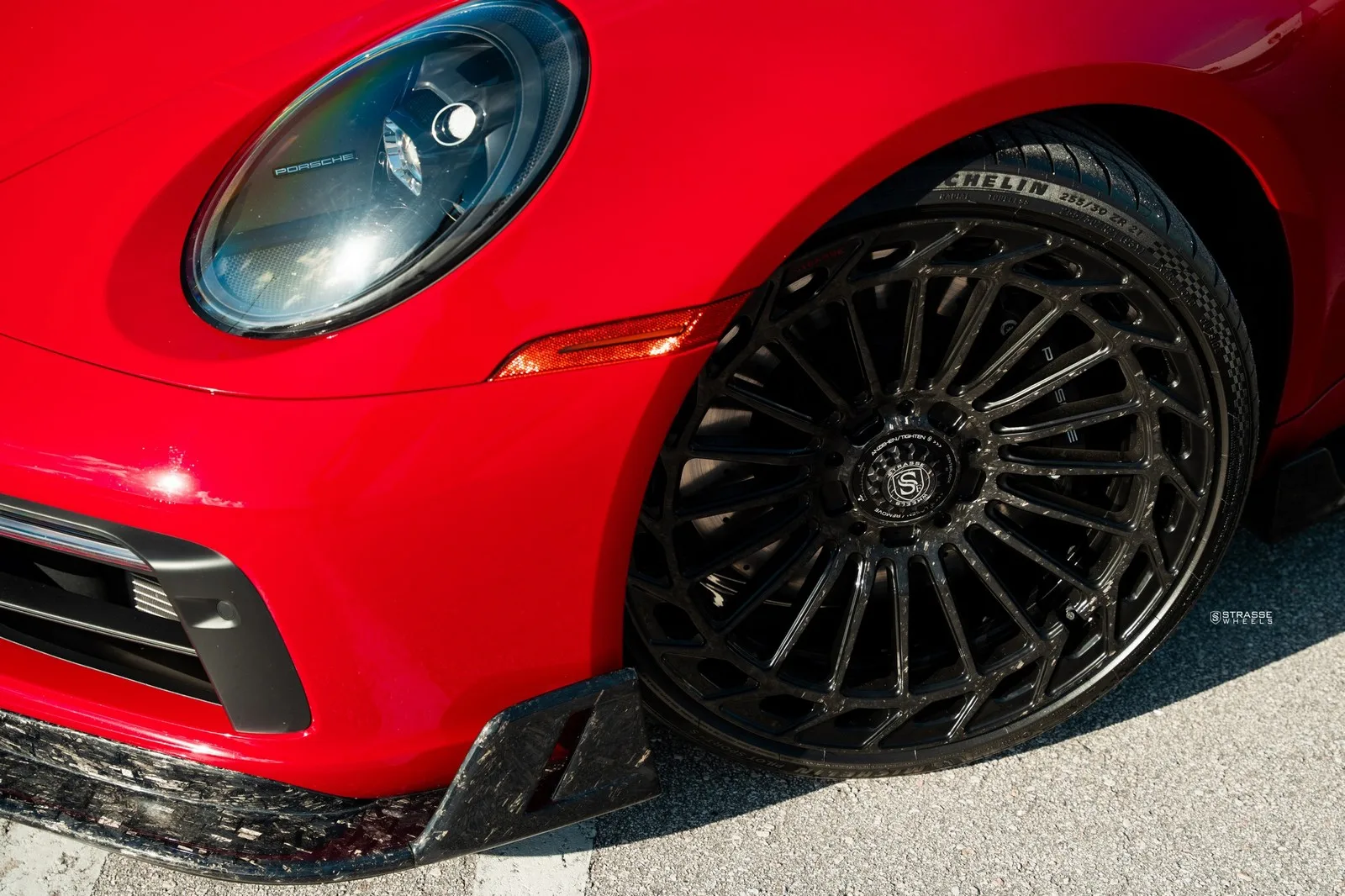 Strasse SV20FF Aero Duoblock on Porsche 911 992.1, photo 5