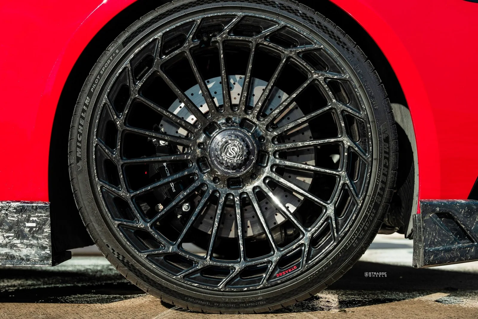 Strasse SV20FF Aero Duoblock on Porsche 911 992.1, photo 10