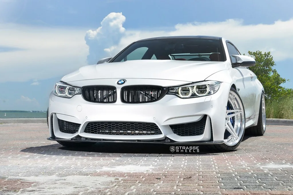 Strasse SV2T Deep Concave FS on BMW M4 F82.2, photo 3