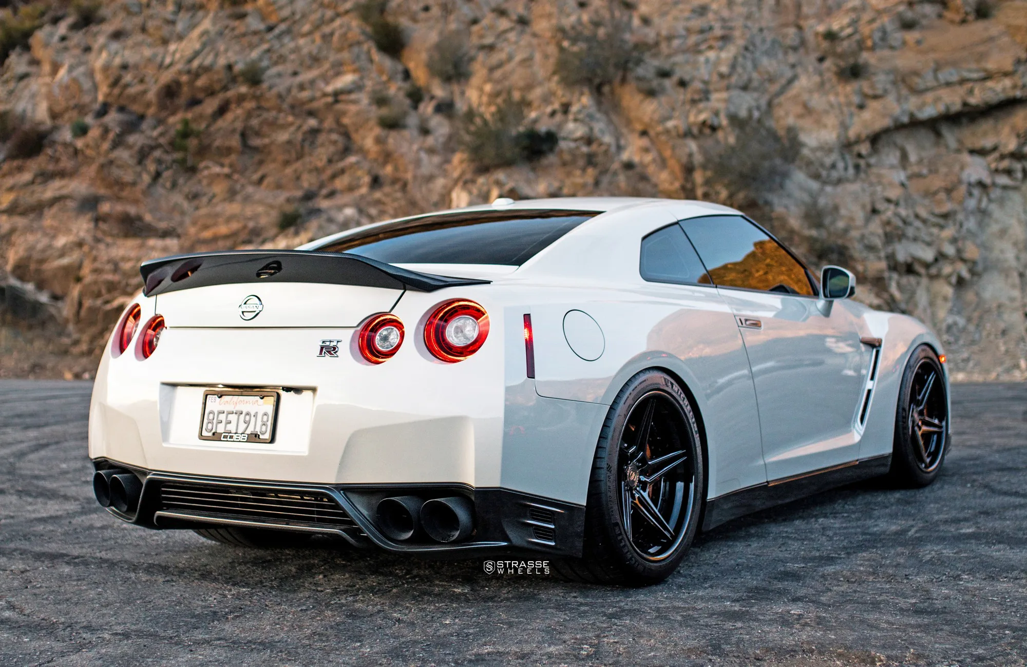 Strasse SV2T Deep Concave FS on Nissan GT-R R35.1, photo 3