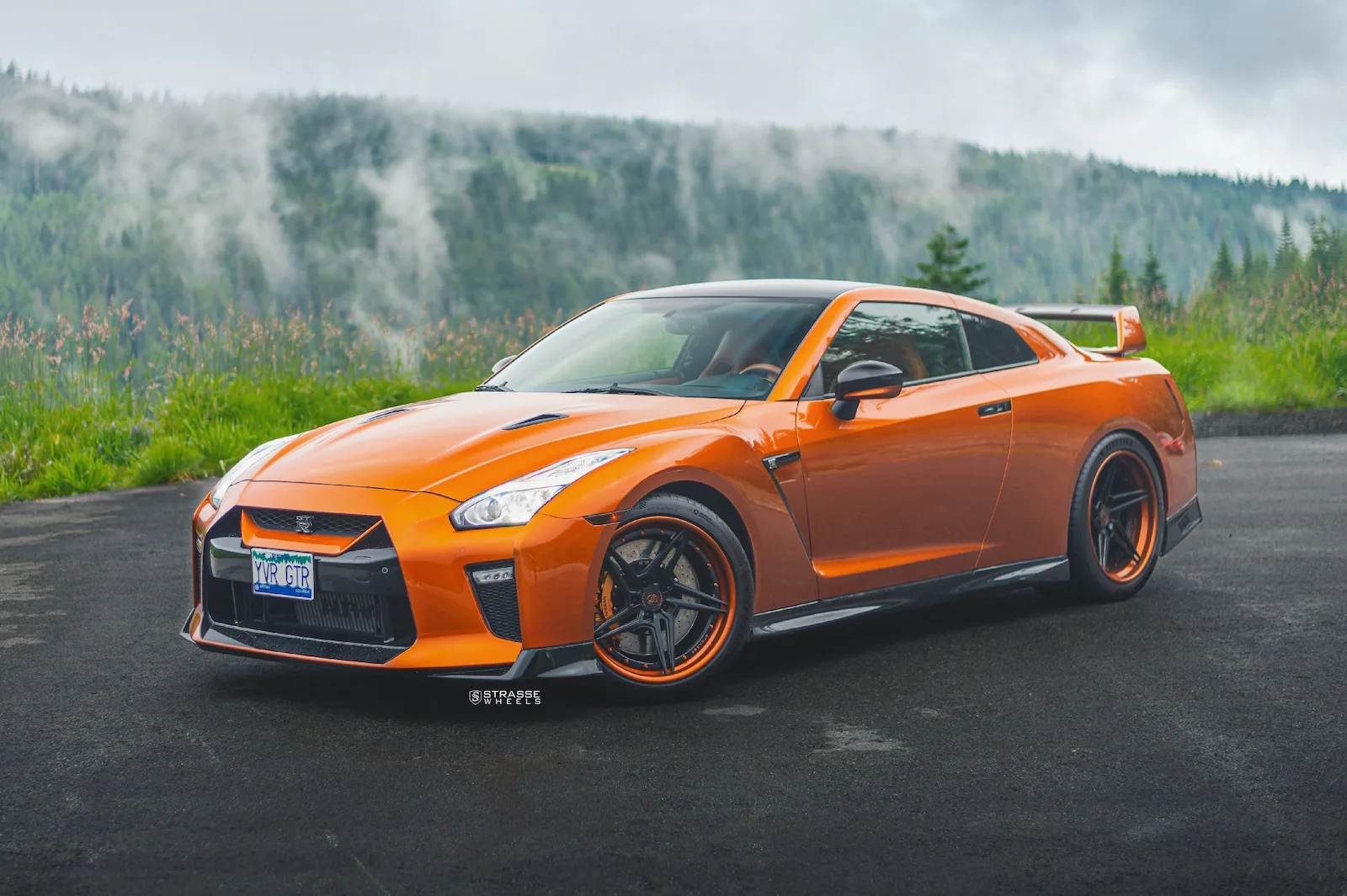 Strasse SV2T Deep Concave FS on Nissan GT-R R35.2, photo 3