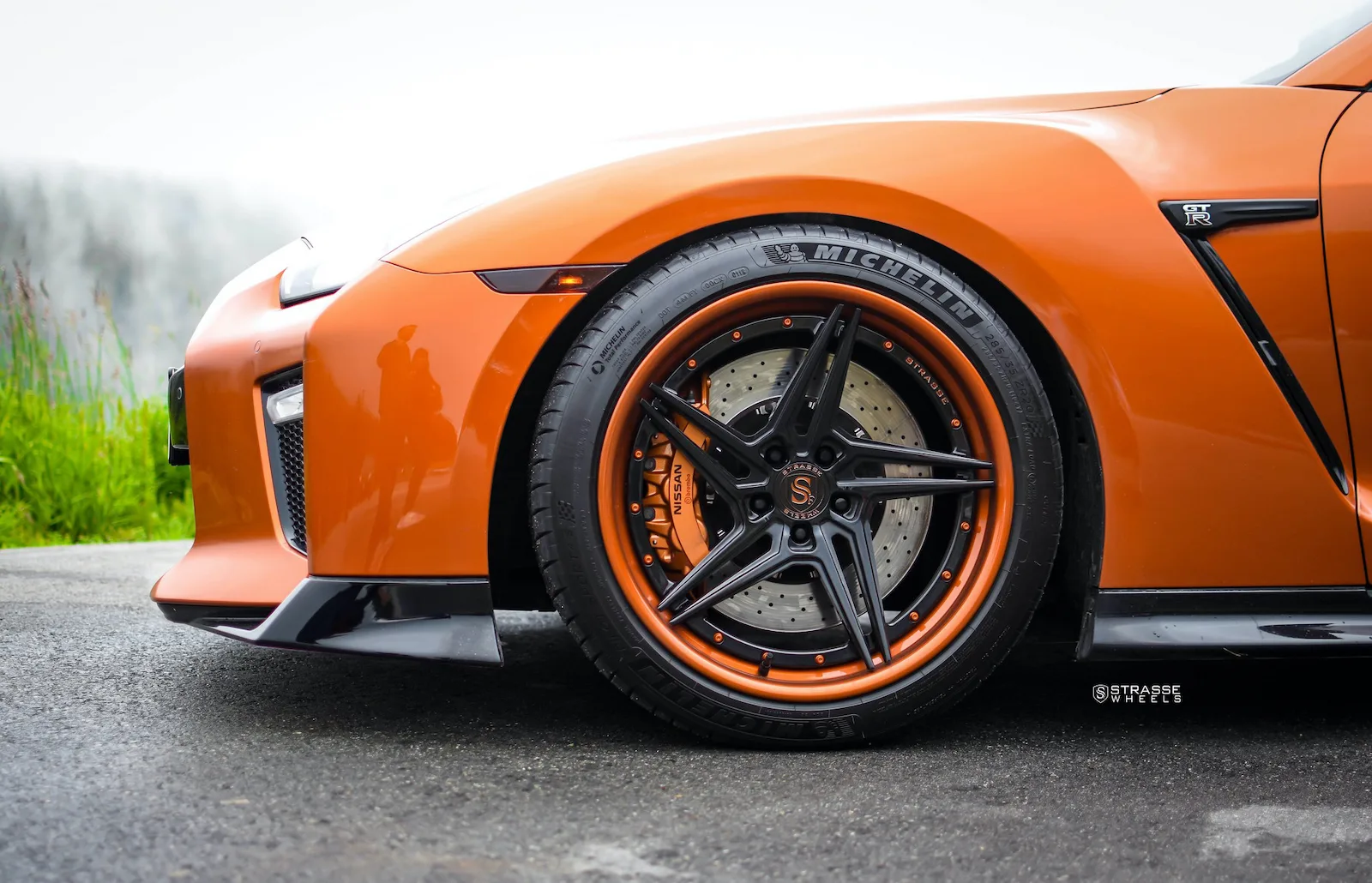 Strasse SV2T Deep Concave FS on Nissan GT-R R35.2, photo 10
