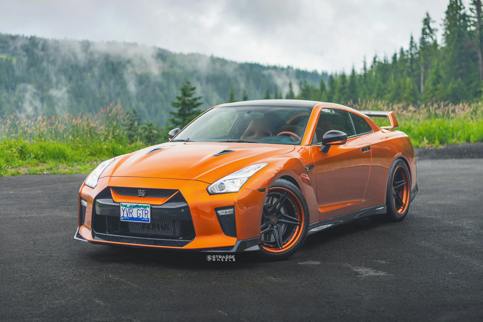 Strasse SV2T Deep Concave FS on Nissan GT-R R35.2, photo 6