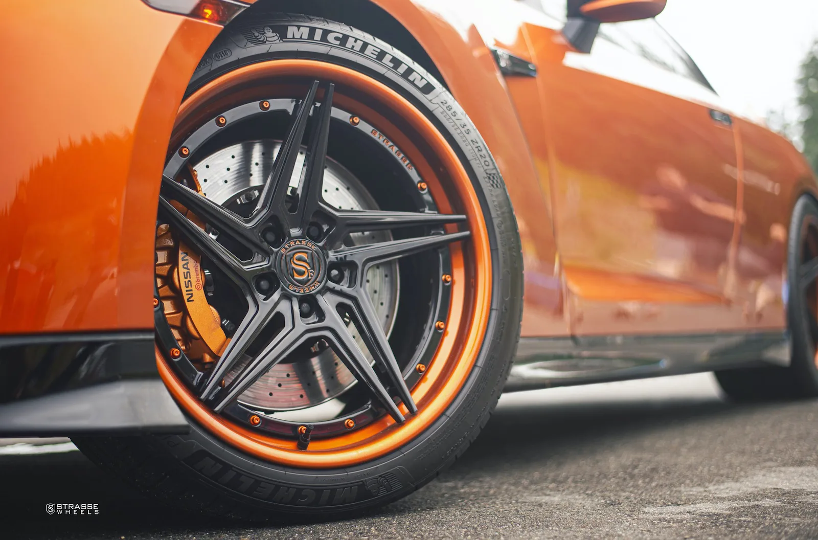 Strasse SV2T Deep Concave FS on Nissan GT-R R35.2, photo 5