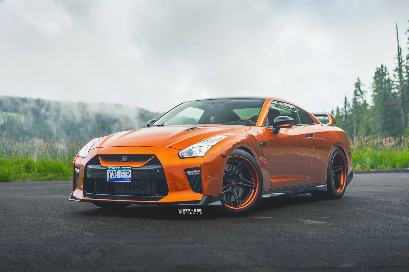 Strasse SV2T Deep Concave FS on Nissan GT-R R35.2, photo 4