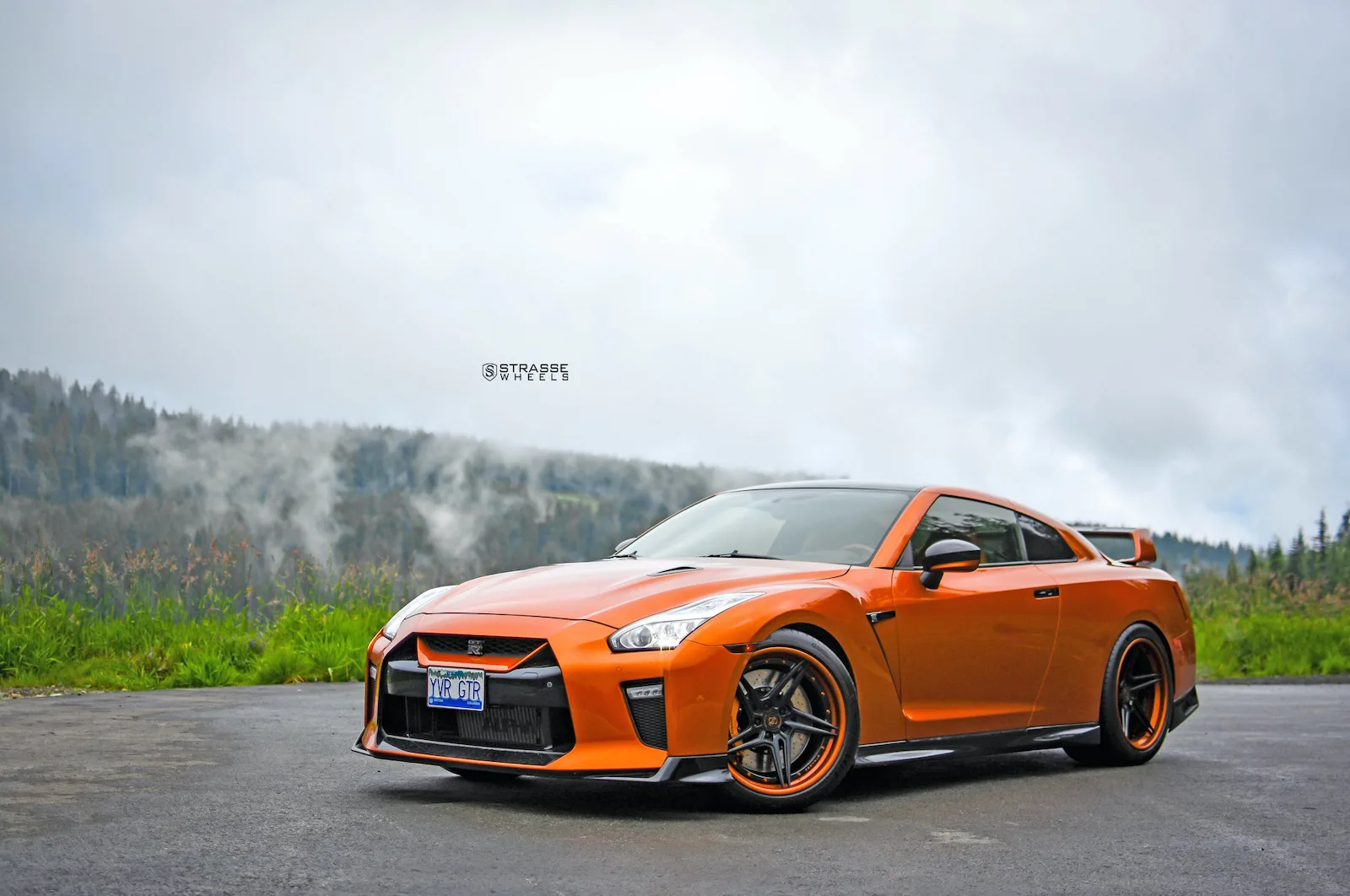 Strasse SV2T Deep Concave FS on Nissan GT-R R35.2, photo 9