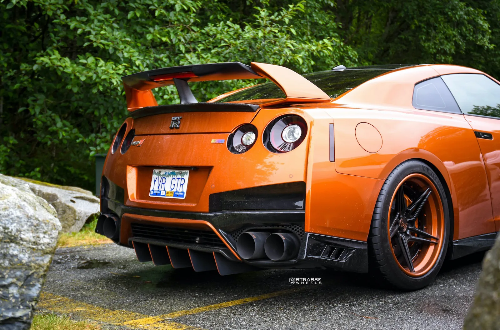 Strasse SV2T Deep Concave FS on Nissan GT-R R35.2, photo 7
