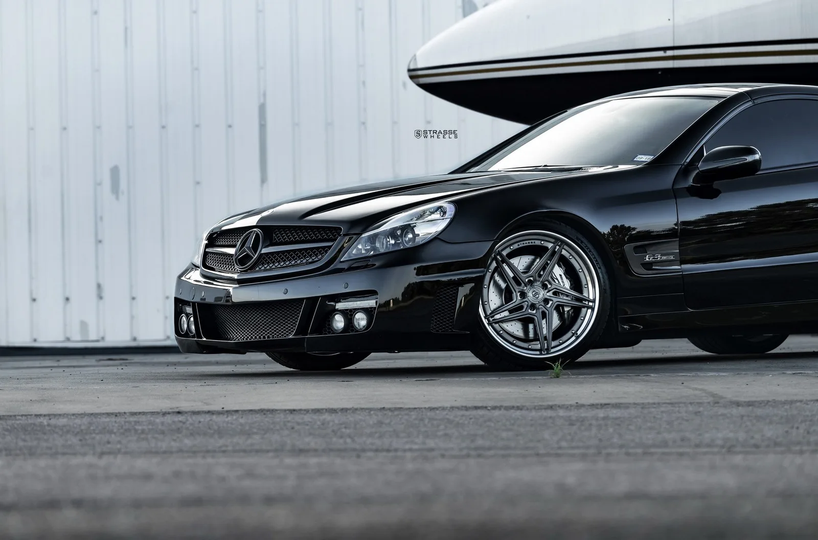 Strasse SV2T FS Series on Mercedes-Benz SL R230.2, photo 2