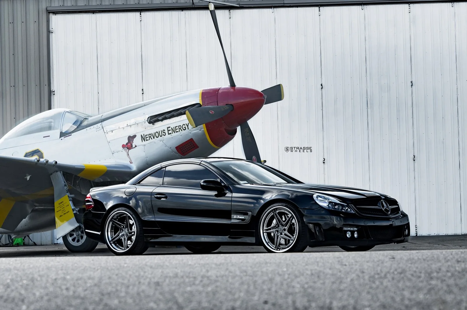 Strasse SV2T FS Series on Mercedes-Benz SL R230.2, photo 9