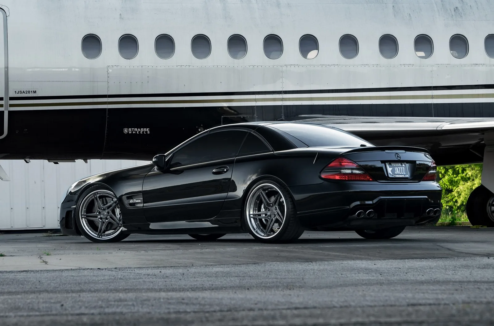 Strasse SV2T FS Series on Mercedes-Benz SL R230.2, photo 6