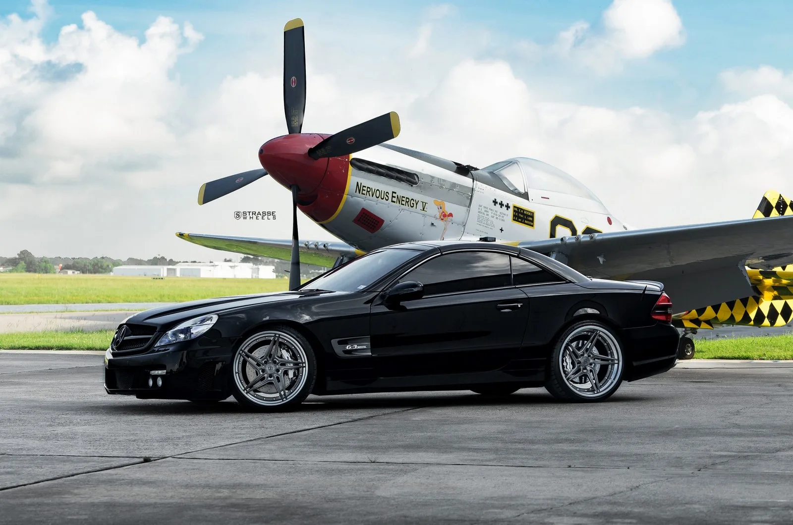 Strasse SV2T FS Series on Mercedes-Benz SL R230.2, photo 8