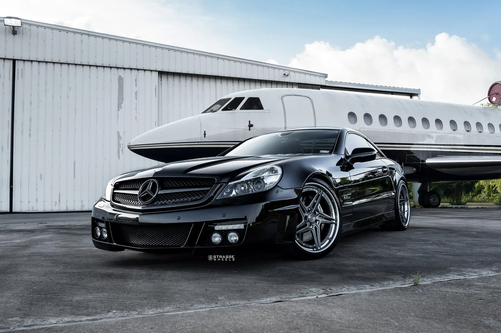 Strasse SV2T FS Series on Mercedes-Benz SL R230.2, photo 4