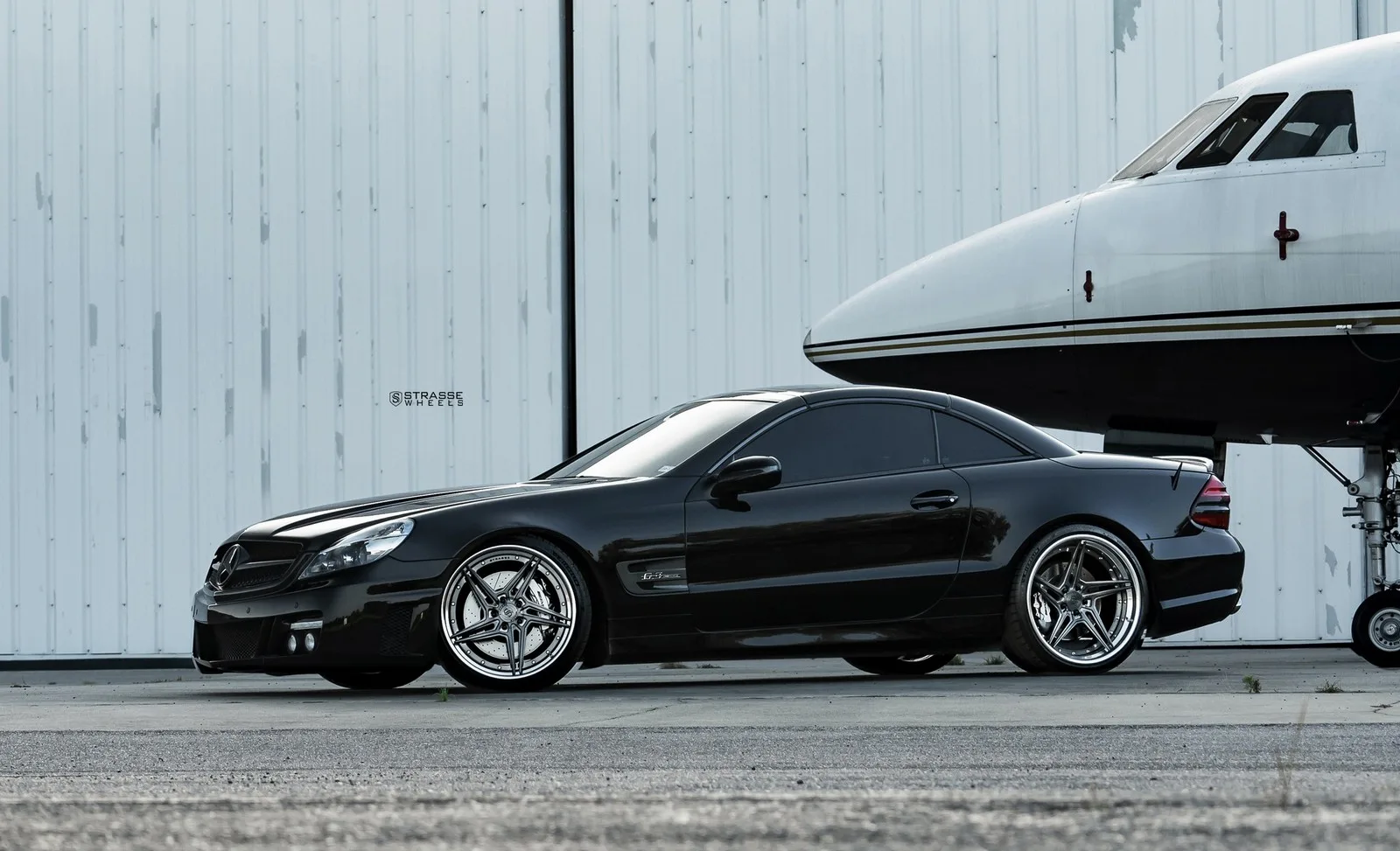 Strasse SV2T FS Series on Mercedes-Benz SL R230.2, photo 3