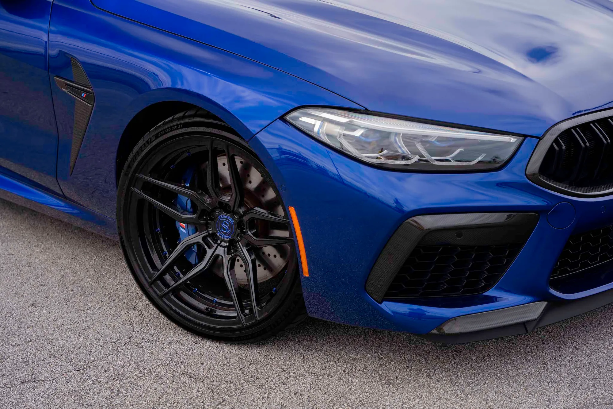 Strasse SV4 Deep Concave Duoblock on BMW M8 F92.2, photo 5