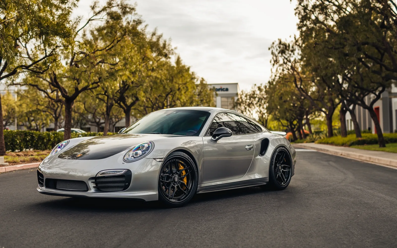 Strasse SV4 Deep Concave FS on Porsche 911 991.1