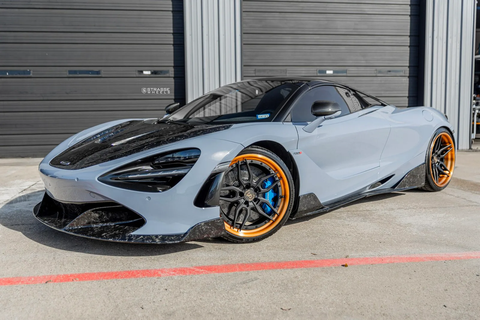 Strasse SV4 Deep Concave FS on McLaren 720S, photo 4