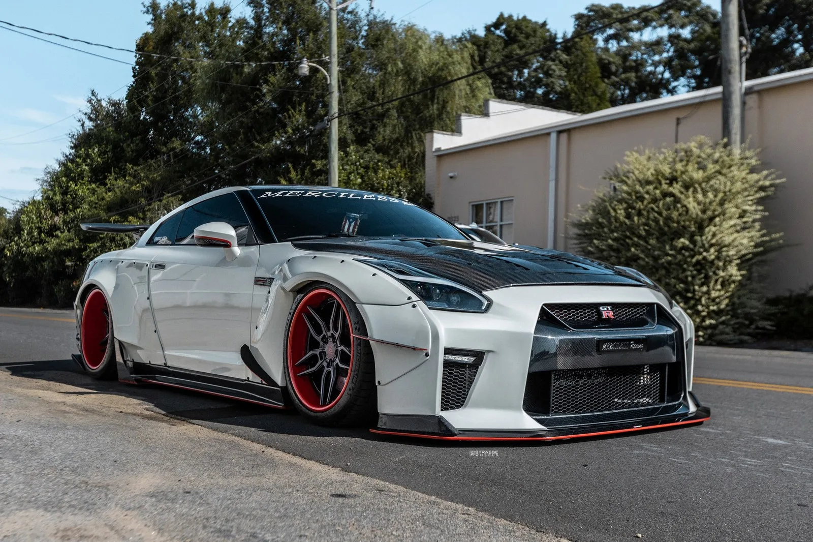 Strasse SV4 Deep Concave FS on Nissan GT-R R35.1, photo 4