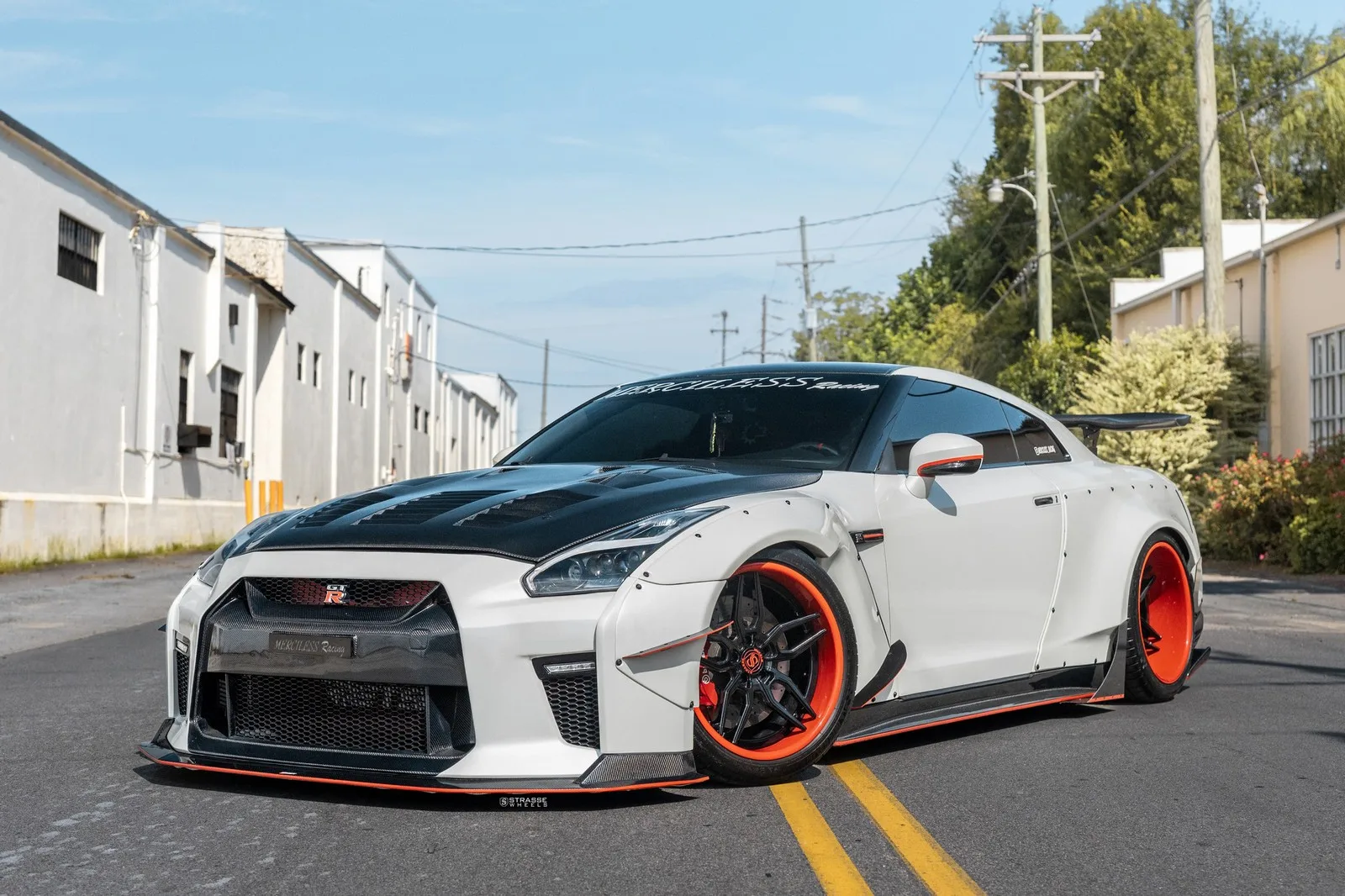 Strasse SV4 Deep Concave FS on Nissan GT-R R35.1, photo 6
