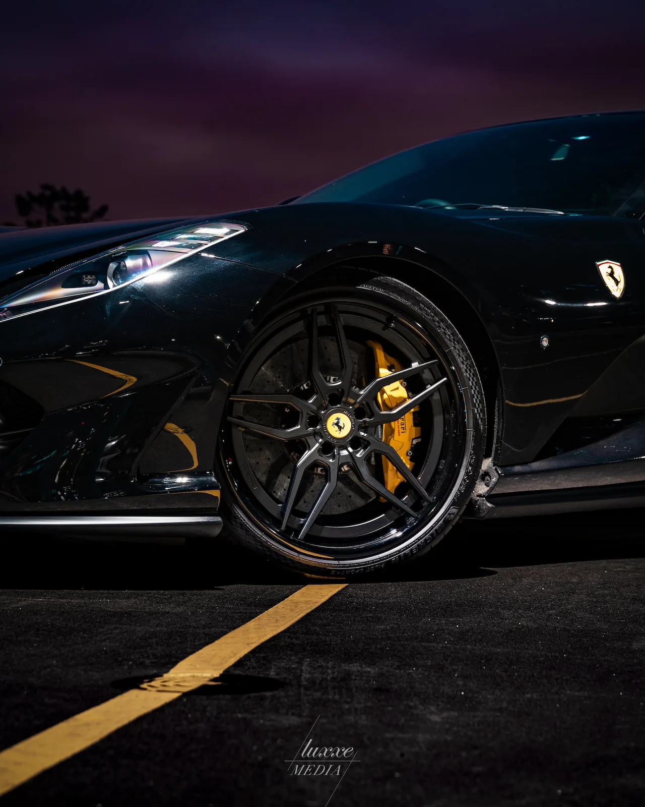 Strasse SV4 Deep Concave FS on Ferrari 812 F152M, photo 4
