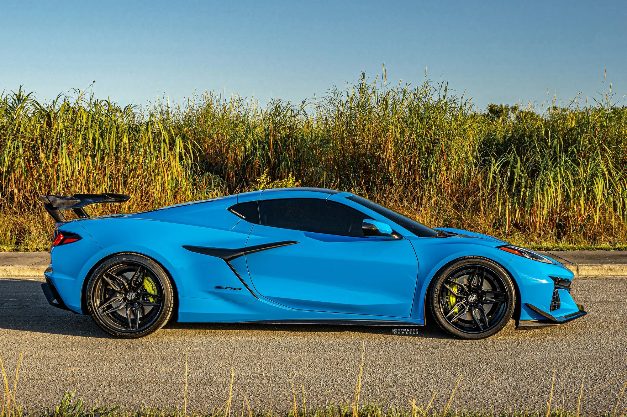 Strasse SV4-RS Deep Concave FS on Chevrolet Corvette C8, photo 8