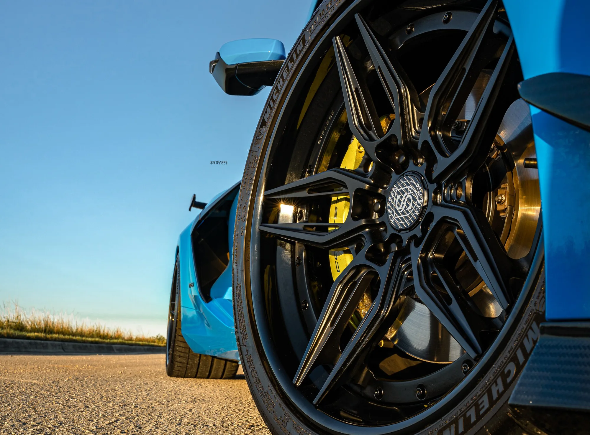 Strasse SV4-RS Deep Concave FS on Chevrolet Corvette C8, photo 2