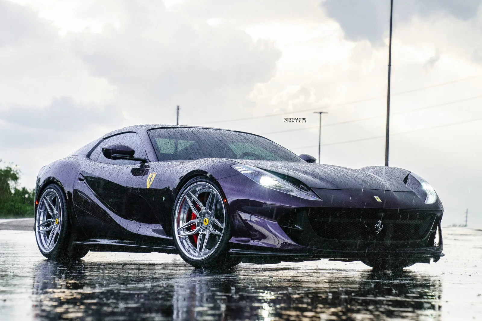 Strasse SV4-RS Deep Concave FS on Ferrari 812 F152M, photo 5