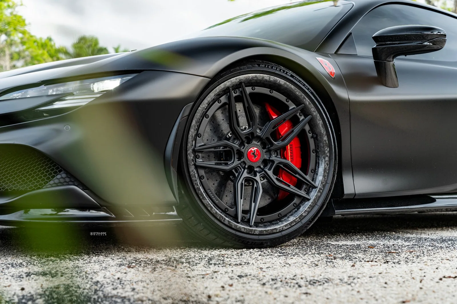 Strasse SV4-RS Ultralight Forged Carbon on Ferrari SF90 F173, photo 2