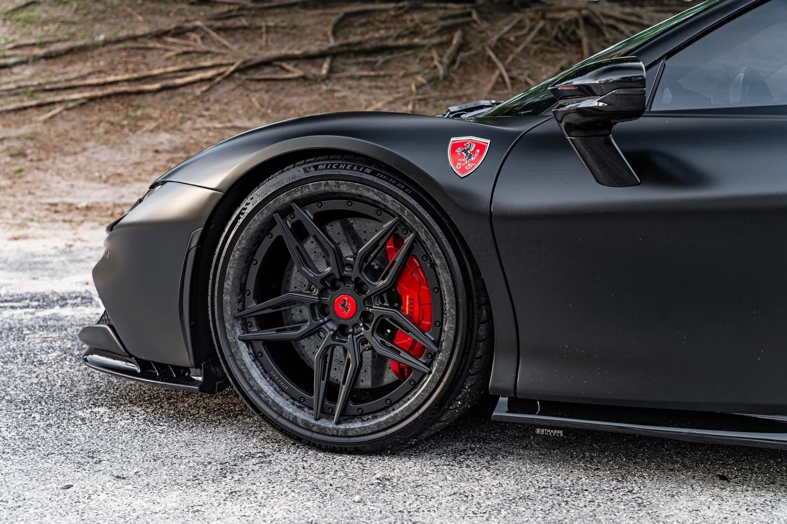 Strasse SV4-RS Ultralight Forged Carbon on Ferrari SF90 F173, photo 6