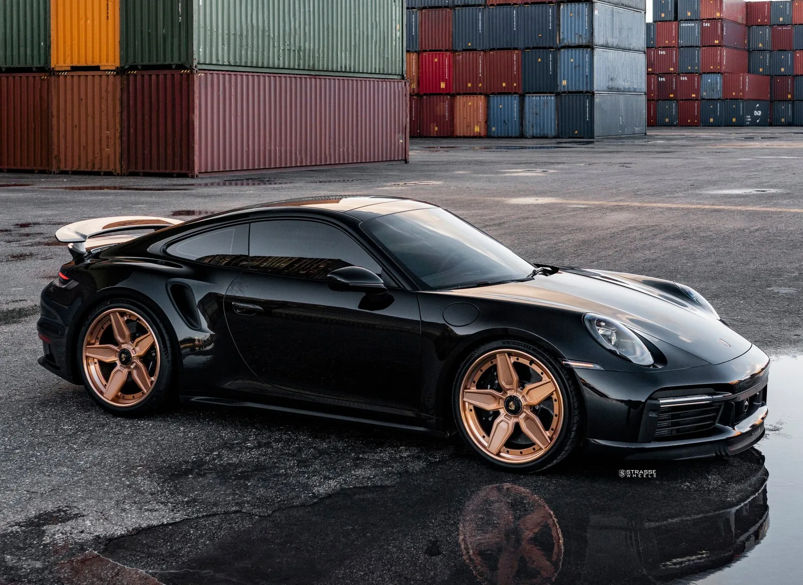 Strasse SV4S Deep Concave FS on Porsche 911 992.1, photo 6