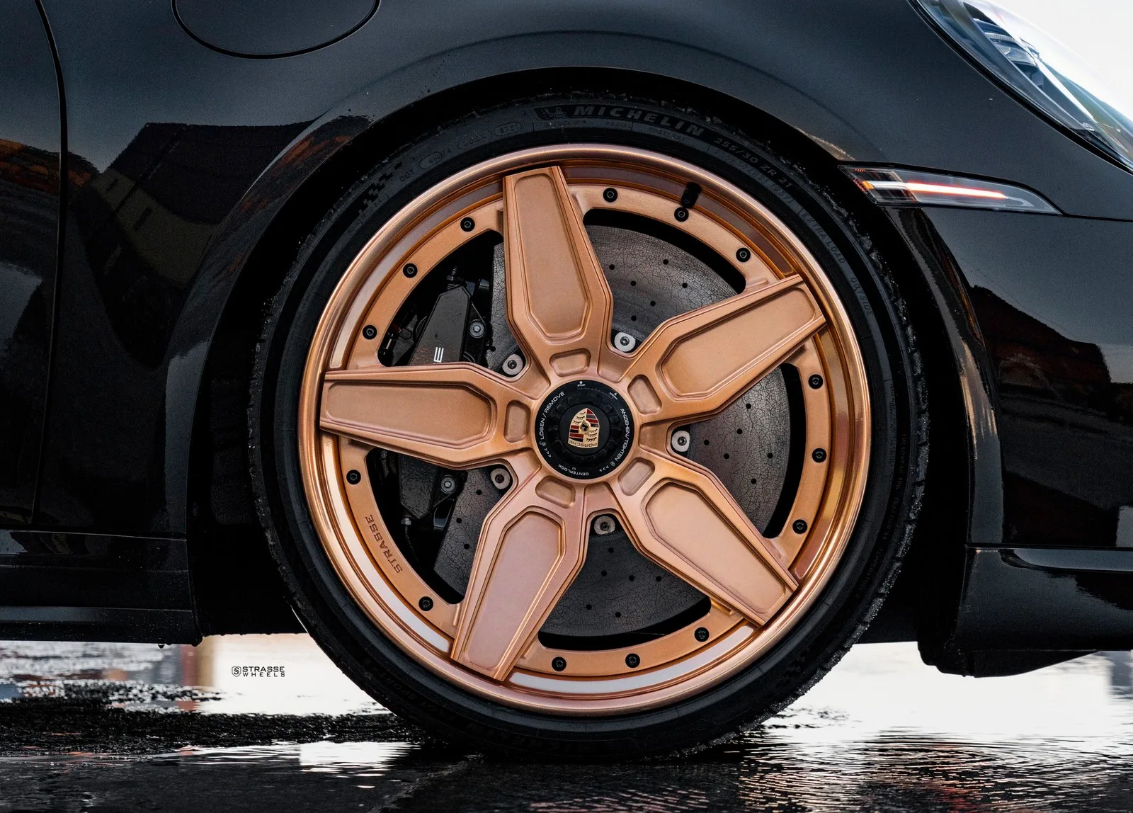 Strasse SV4S Deep Concave FS on Porsche 911 992.1, photo 10
