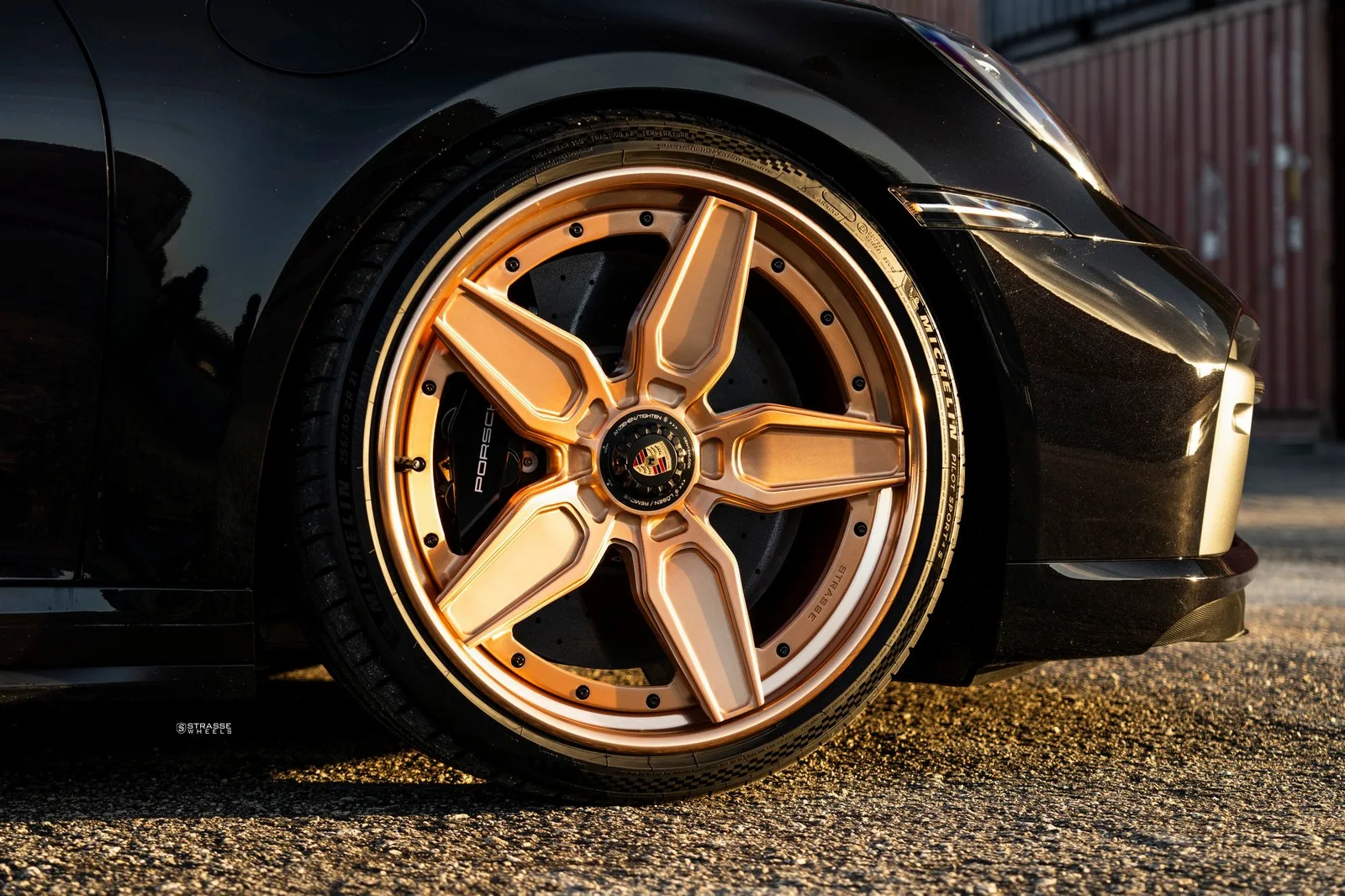 Strasse SV4S Deep Concave FS on Porsche 911 992.1, photo 7