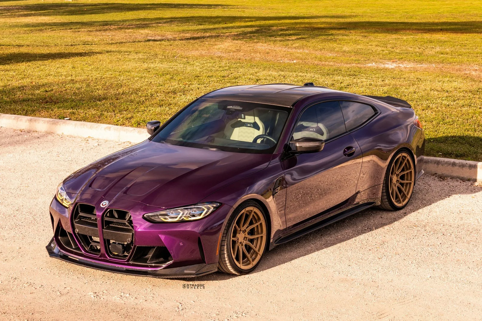 Strasse SV5 Deep Concave Duoblocks on BMW M4 G82.2, photo 5
