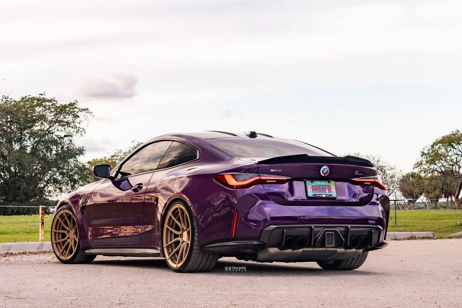 Strasse SV5 Deep Concave Duoblocks on BMW M4 G82.2, photo 9