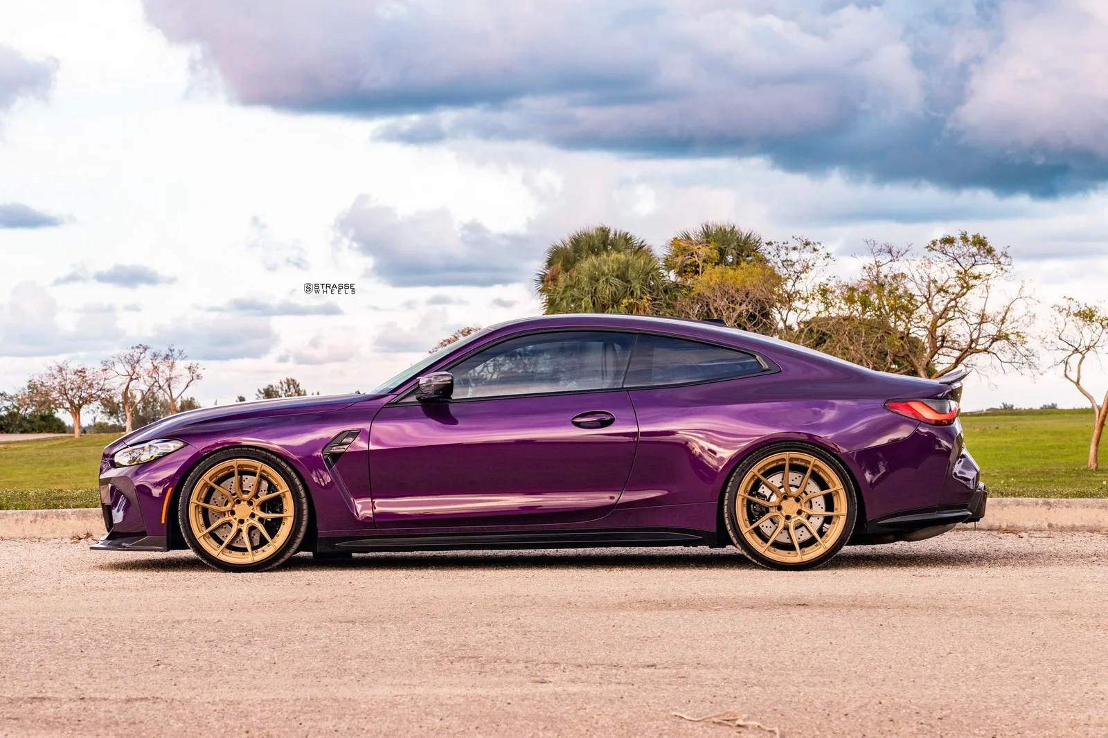 Strasse SV5 Deep Concave Duoblocks on BMW M4 G82.2, photo 7
