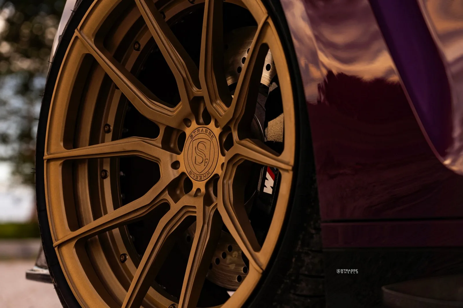 Strasse SV5 Deep Concave Duoblocks on BMW M4 G82.2, photo 12