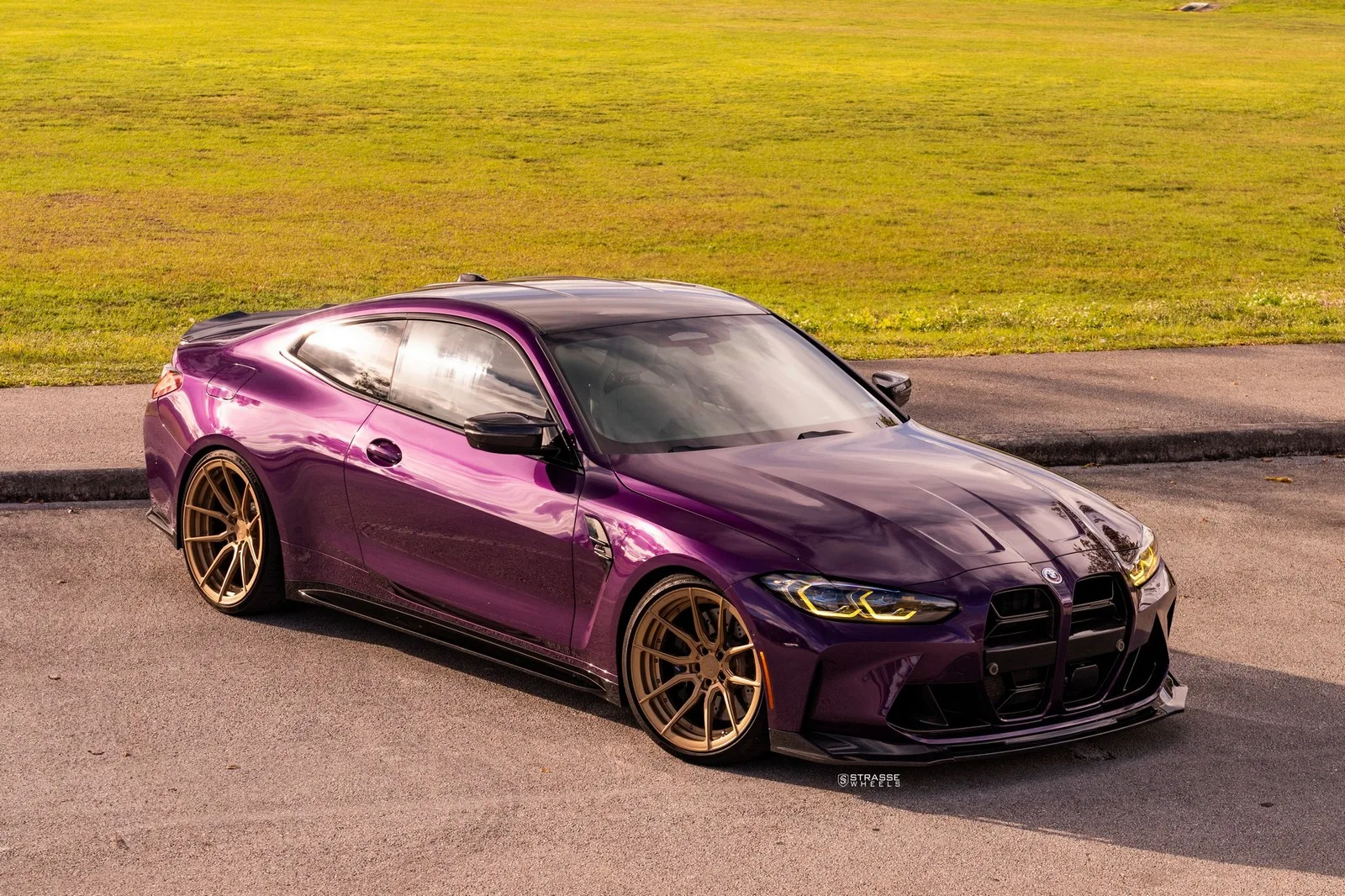 Strasse SV5 Deep Concave Duoblocks on BMW M4 G82.2, photo 3