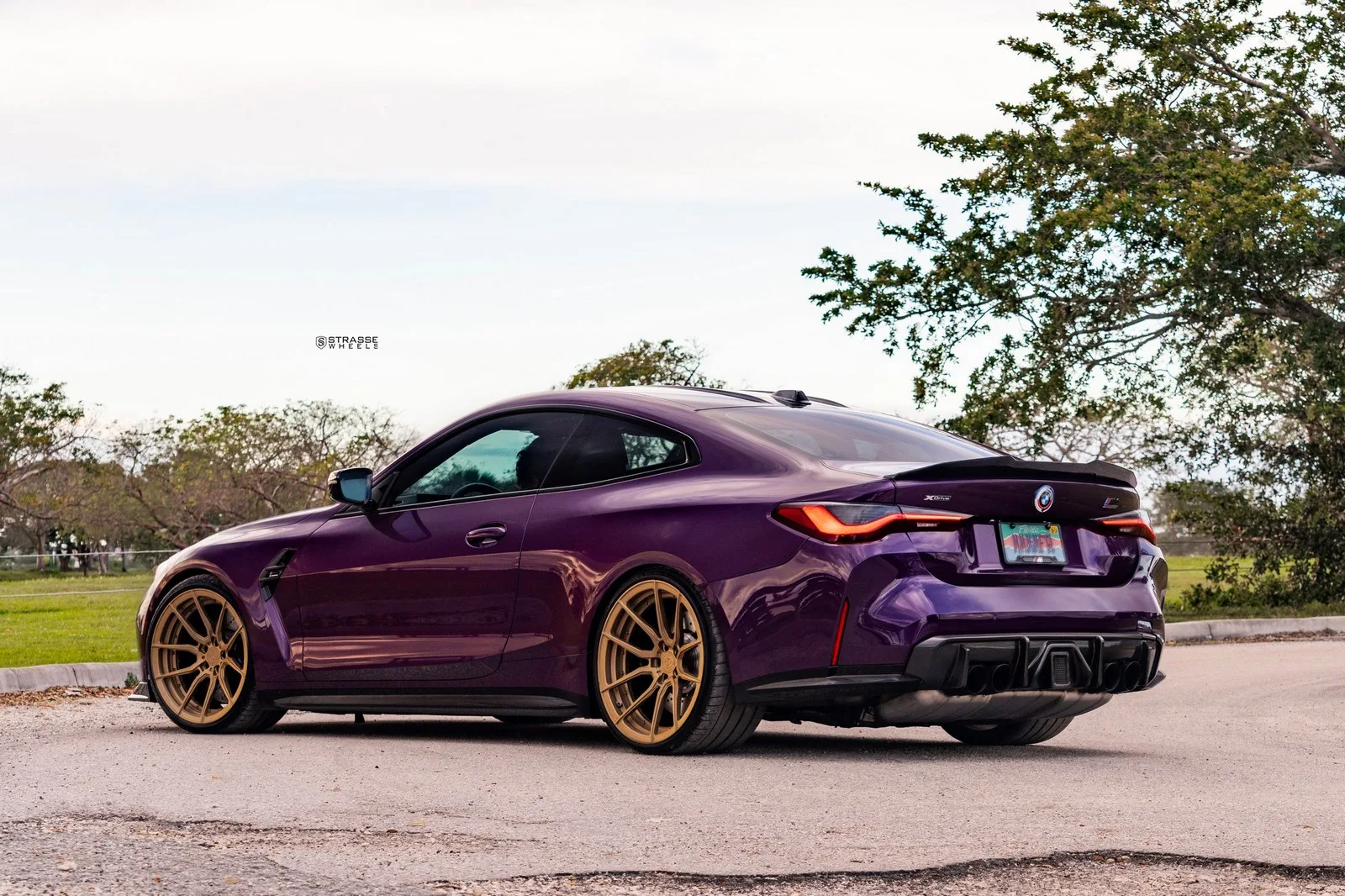 Strasse SV5 Deep Concave Duoblocks on BMW M4 G82.2, photo 11