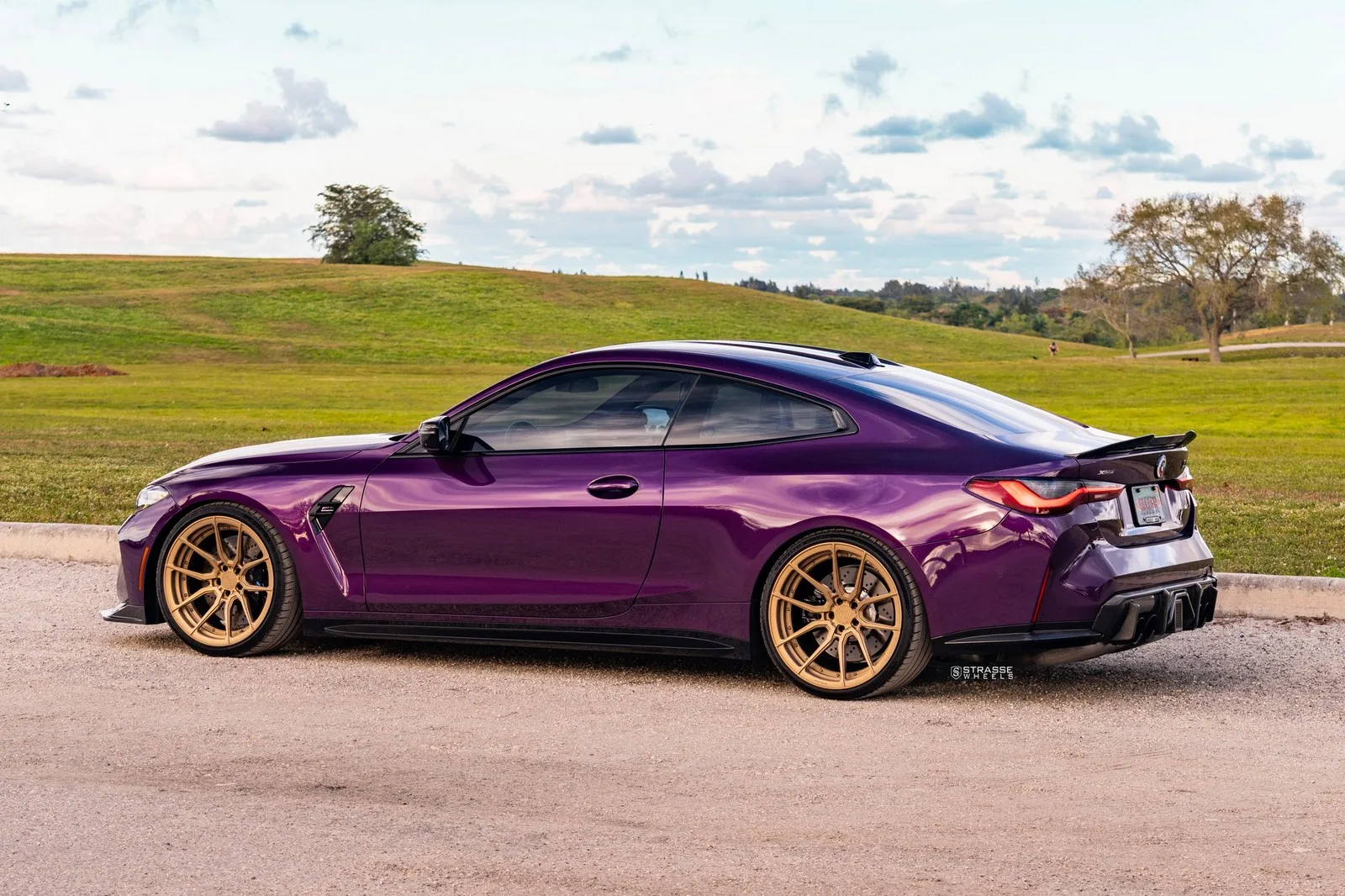 Strasse SV5 Deep Concave Duoblocks on BMW M4 G82.2, photo 4
